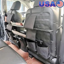 Universal Vehicle Seat Back Storage Organizer Hunting Gear MOLLE Gun Racks New
