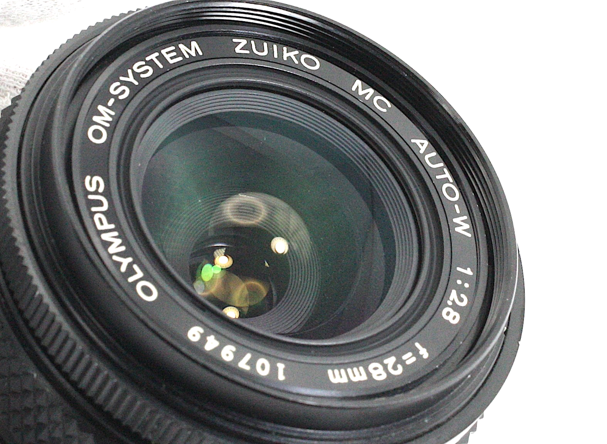 Exc+5] Olympus OM-System ZUIKO MC Auto-W 28mm f/2.8 MF Prime Lens