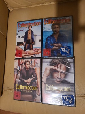 CALIFORNIACATION STAFFEL 1 2 3 4 DVD ORIGINAL VERPACKT