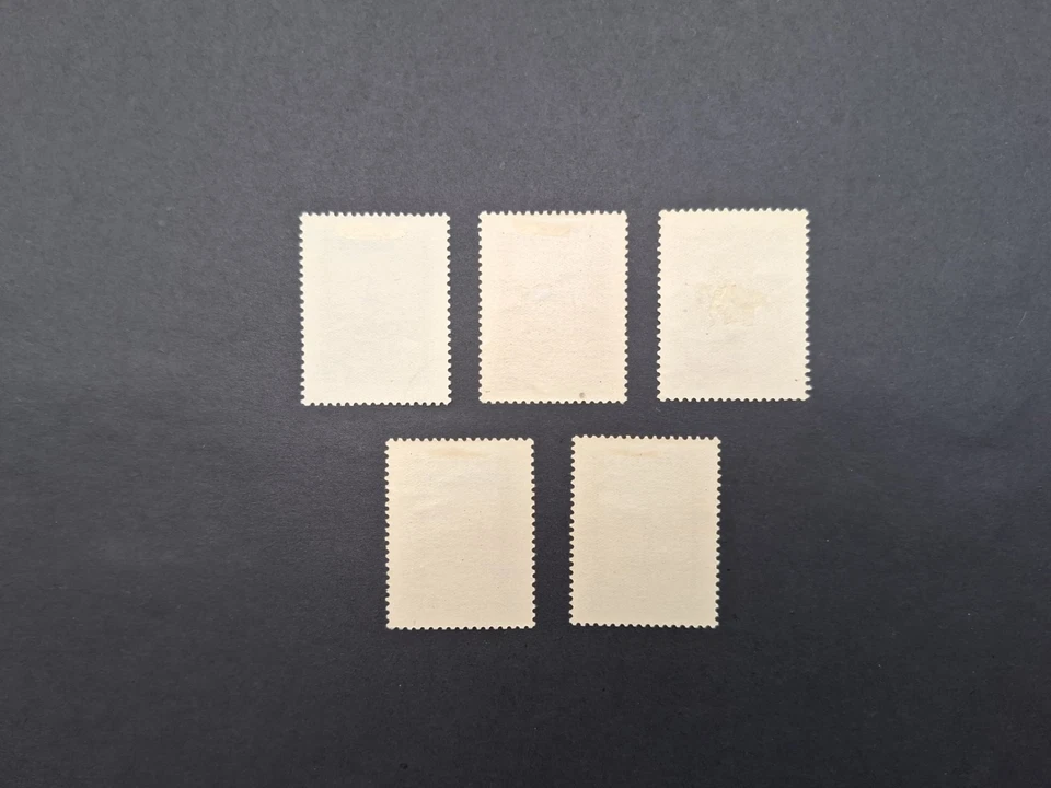 Belgium 1929 - Express (urban views) - beautiful MLH stamps with plate error - Image 2 of 3