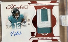 2025 Flawless Travis Hunter RPA RUBY /15