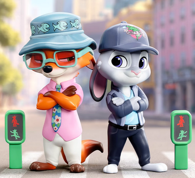 Authentic Disney Zootopia Next Adventure Series Blind Box Figures