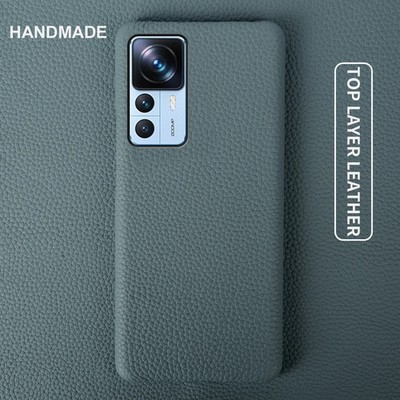 Genuine Leather Case For Xiaomi 13 Ultra 12T 12 12S Pro 11T 11 Lite Cover Coque