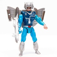 Vtg 1989 MOTU New Adventures He-Man FLIPSHOT ICARIUS Figure Complete
