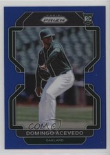 2022 Panini Prizm Tier II Blue Prizm Domingo Acevedo #174 11ur
