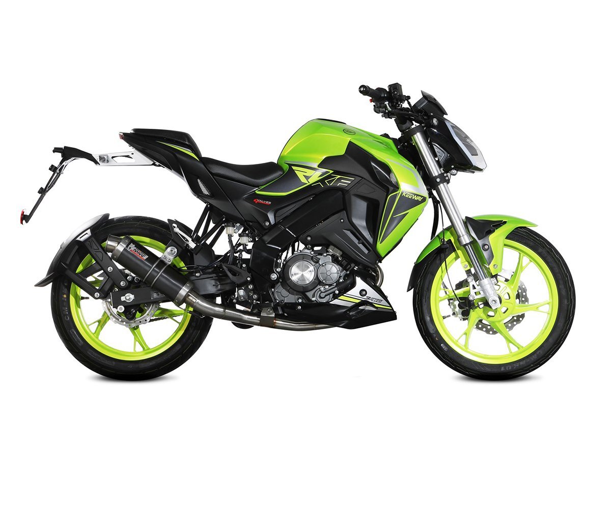 Complete Exhaust MIVV GP Black for KEEWAY RKF 125 2021 > 2023