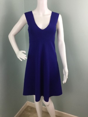 NWT Women's The Reiss Archive Sleeveless "Jamie" Blue Knitted Dress Sz 4 |  eBay
