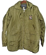 Vintage USCG Stearns Type III PFD Flotation Jacket Coat Float Aid 7055 Green  XL