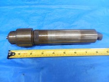 JACOBS 2A TAPER MOUNT DRILL CHUCK ON 1-3/8" ARBOR 0-3/8" CAPACITY U.S.A. MADE