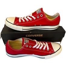 Size 9.5 - Converse Chuck Taylor All Star Ox Red for sale online