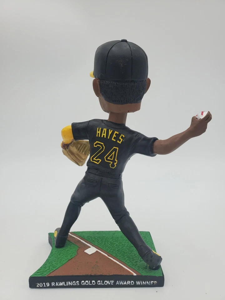 Guante de Oro Ke'Bryan Hayes Indianápolis Indian Bobblehead Piratas de Pittsburgh  Foto 4 de 4