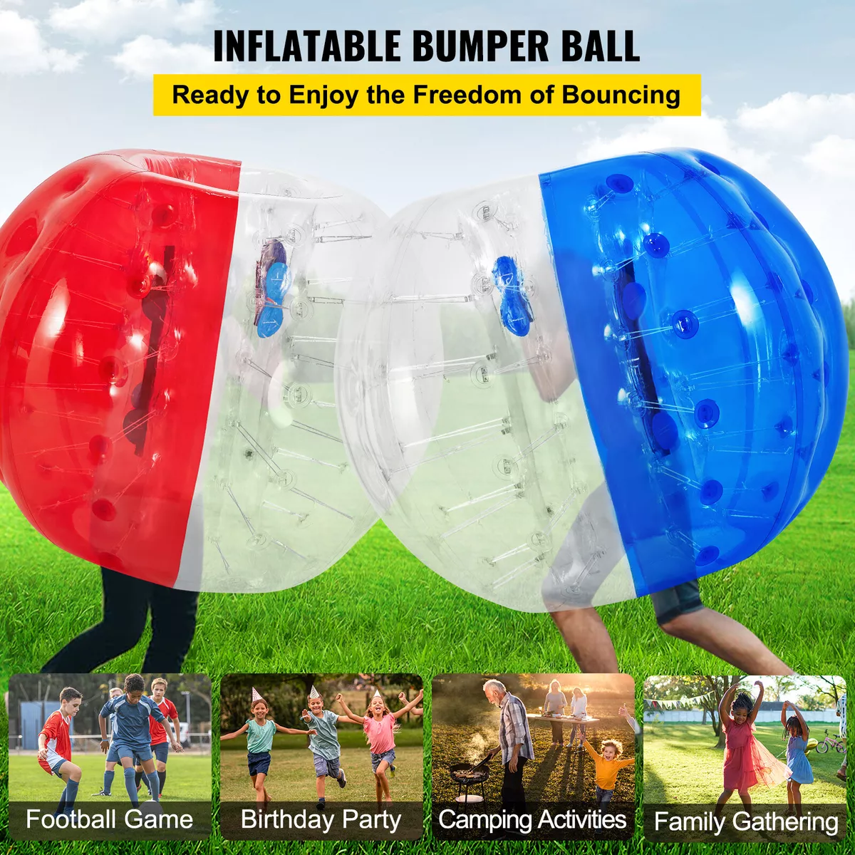 Wholesale transparent human bubble ball Beach, Stress & Inflatable Toys 