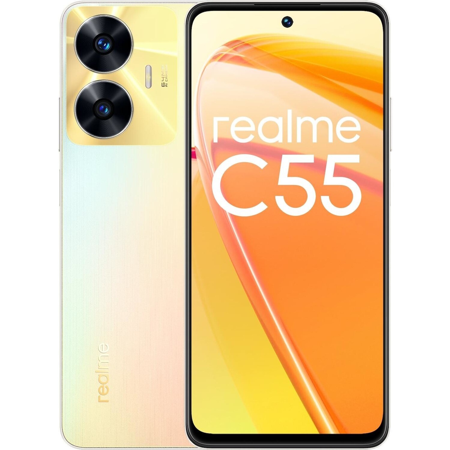 Smartphone Realme C55 6+128GB sunshower giallo