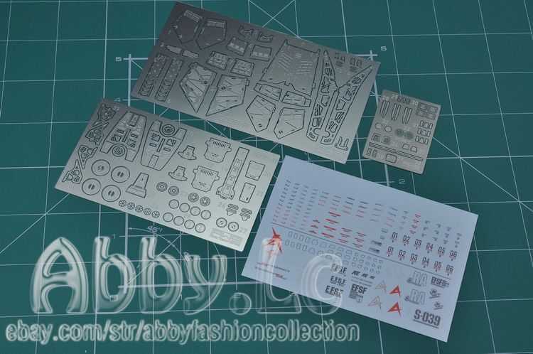 for EG 1/144 Entry Grade RX-93 Nu v AW9 S039 Detail-up Part Etched