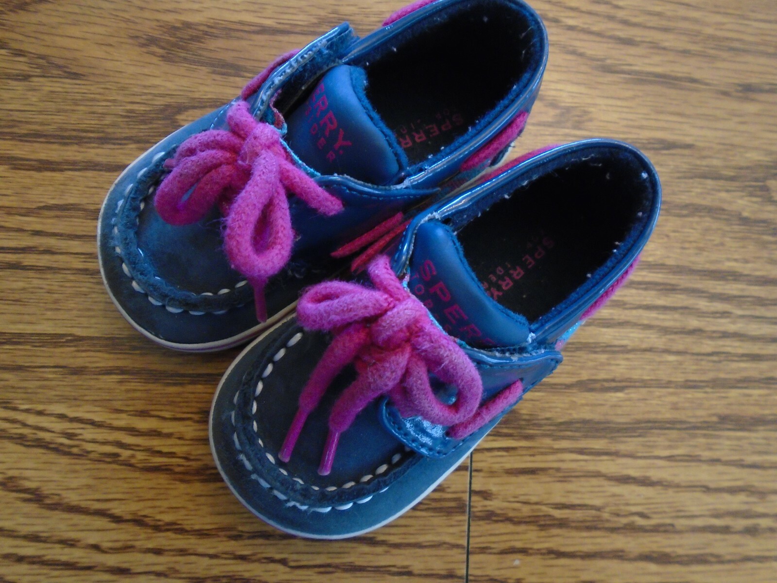Sperry Top-sider sz 2M blue leather 
