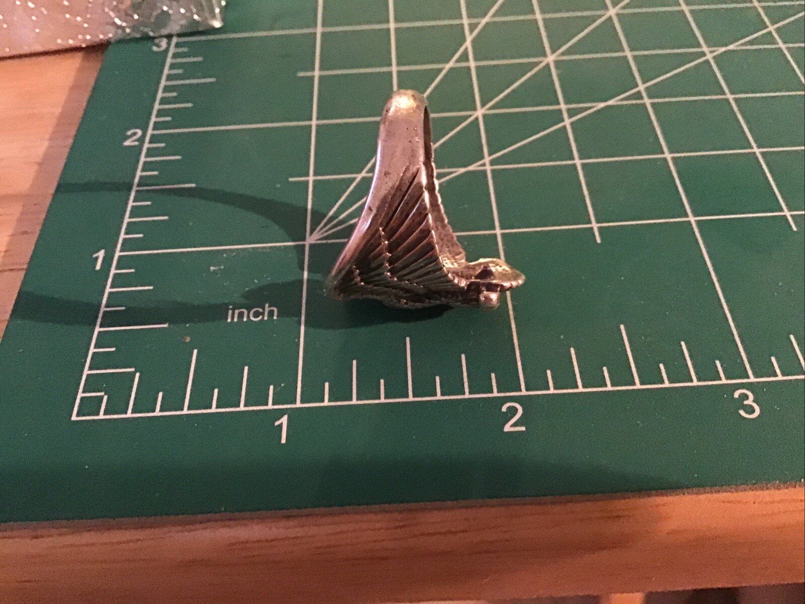 STERLING SILVER EAGLE RING SIZE 10 $ - image 5