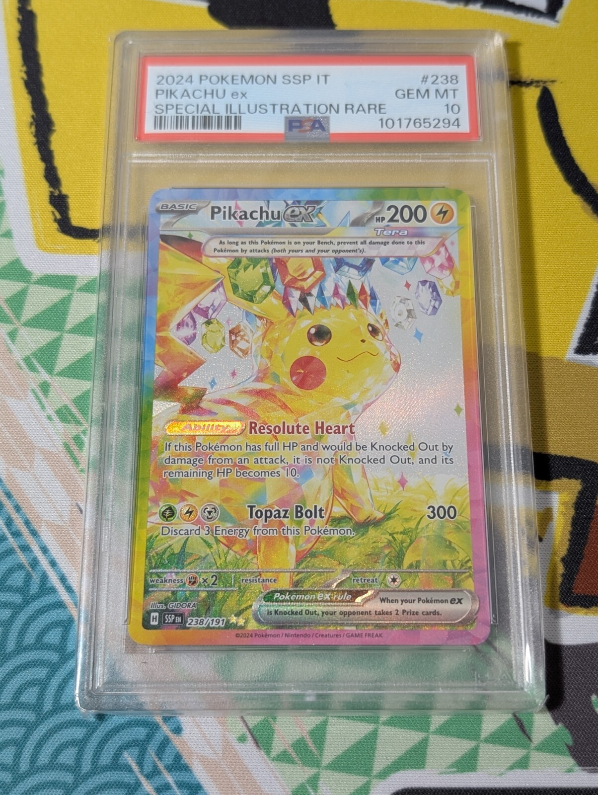 Pikachu EX 英語版238/191