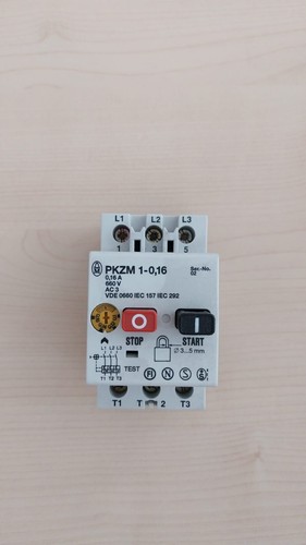 Moeller PKZM 1-0,16 Motorschutzschalter 0,16 A V 660 V AC 3 (F 800) - Bild 5 von 6