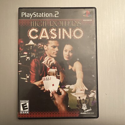 High Rollers Casino Sony PlayStation 2 PS2 Complete Video Game With high-rollers-casino-sony-playstation-2-ps2-complete-video-game-with