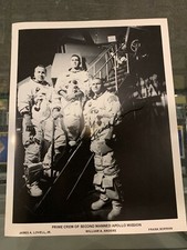 FRANK BORMAN APOLLO 8 ASTRONAUT SIGNED 8X10 NASA OFFICIAL PHOTO JSA