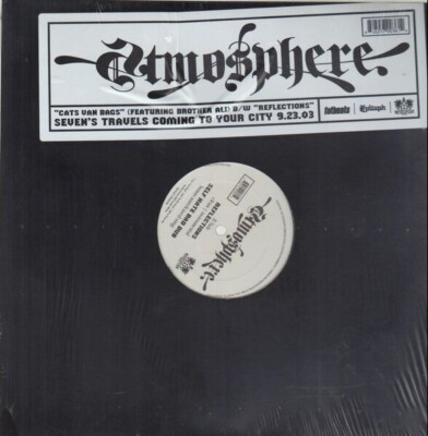 Atmosphere Cats Van Bags / Reflections / Self Hate Bad Dub STILL SEALED
