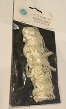 NEW Victoria Lynn VL Lace Garter Women Ladies 1 PC - Cream - NEW NWT KR3