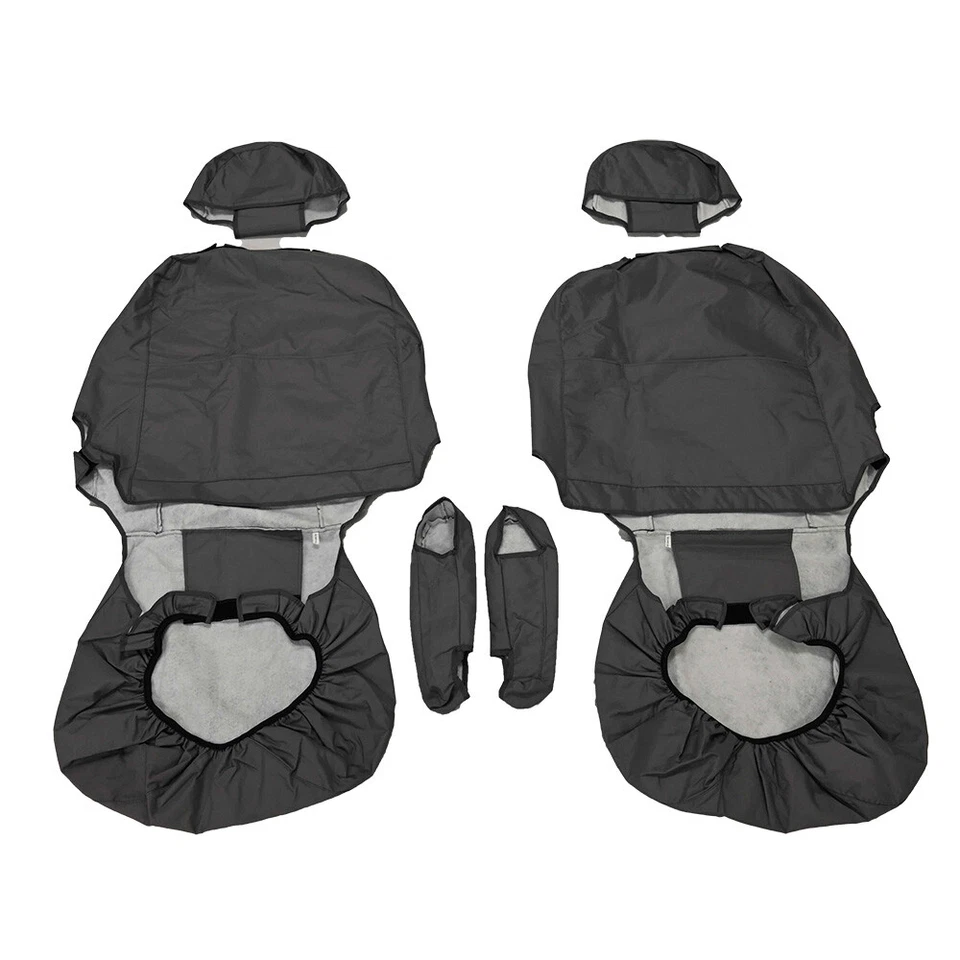 Fundas de asiento delanteras para Dodge RAM Promaster 1500 2500 3500 2015 2016 2017 SC443G Foto 2 de 4