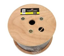 Bulk Spool Instrument Guitar Cable 500' ft OSP SuperFlex GOLD