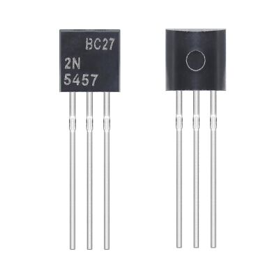 2n5457 100個 2N5457 N-Channel Junction Field Effect Transistors 5457 JFET TO-92
