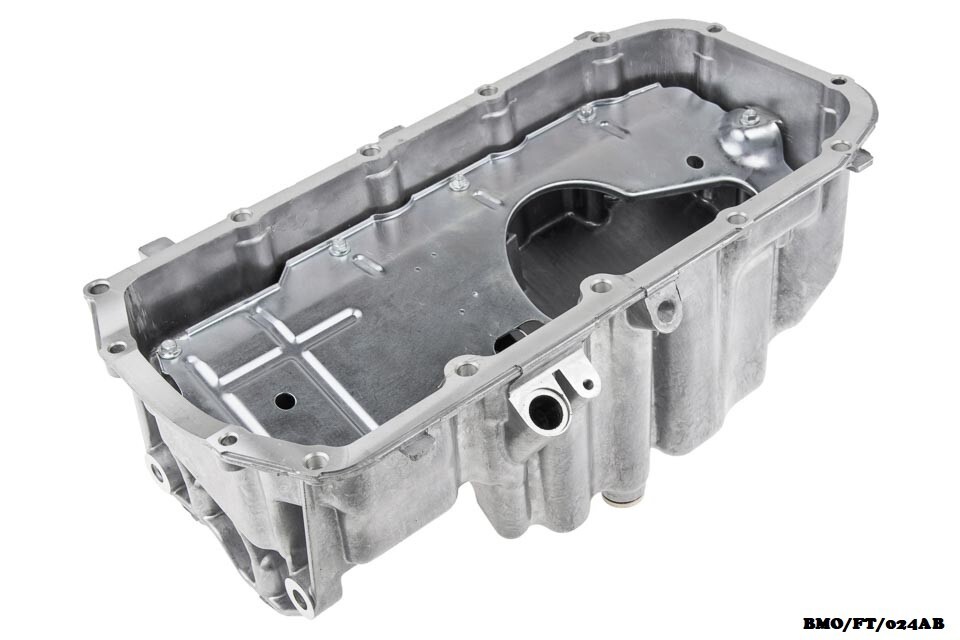 Carter D'huile Moteur Aluminium Pour Fiat 500 1.4 (2007+) – NTY BMO/FT/074A, Avec Bouchon