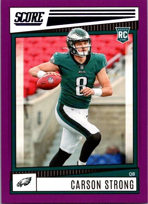 2022 SCORE PURPLE PARALLEL - VETERANS, ROOKIES, INSERTS - U PICK FROM LIST