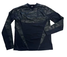 $130 Seirus Heatwave Body Mapped Crew Top Base Layer NWT Sz L Moisture Wicking