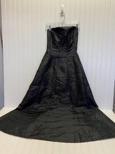 Reflections Black Formal Strapless Dress Size 4