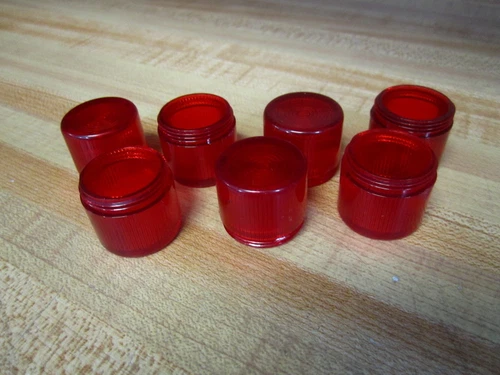 Eaton E34V2 Cutler Hammer Red Lens Cap W/O Gasket (Pack of 7)