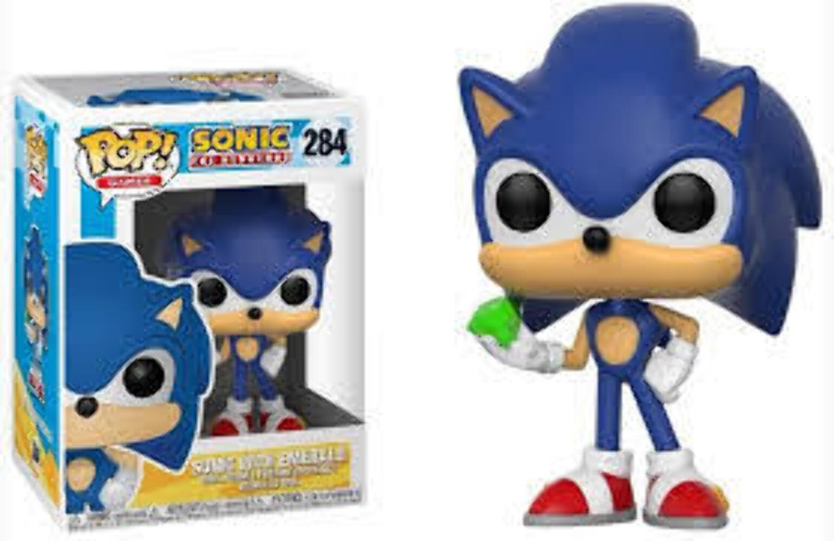 Funko POP! Games: Sonic The Hedgehog - Sonic with Emerald #284 | eBay
