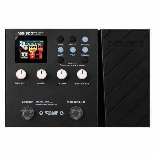 値下げ！NUX モデリング Guitar Processor MG-300 中古 NUX MG-300 Modeling Guitar Processor and Multi-Effects Pedal for