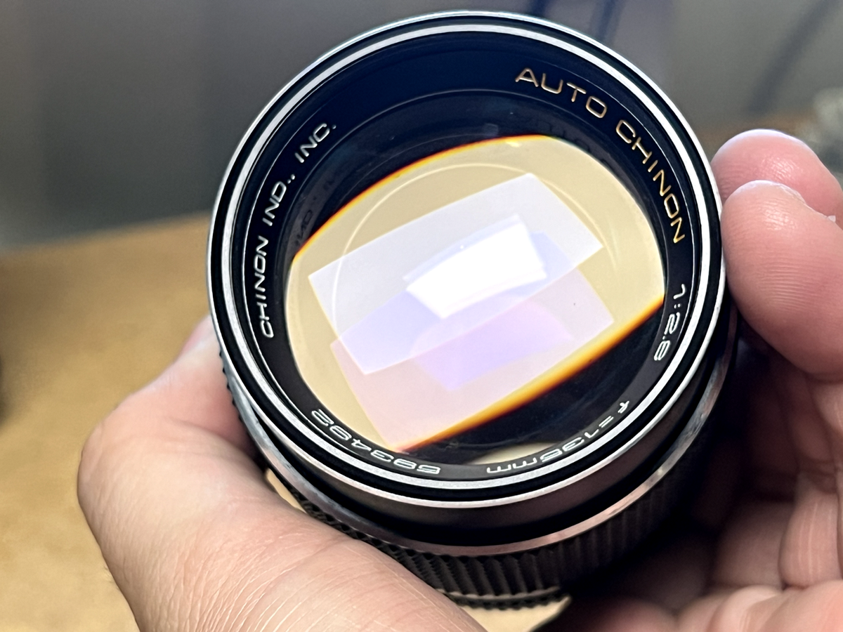 Chinon Auto 135mm F2.8 M42 Screw Mount Lens - Excellent Condition