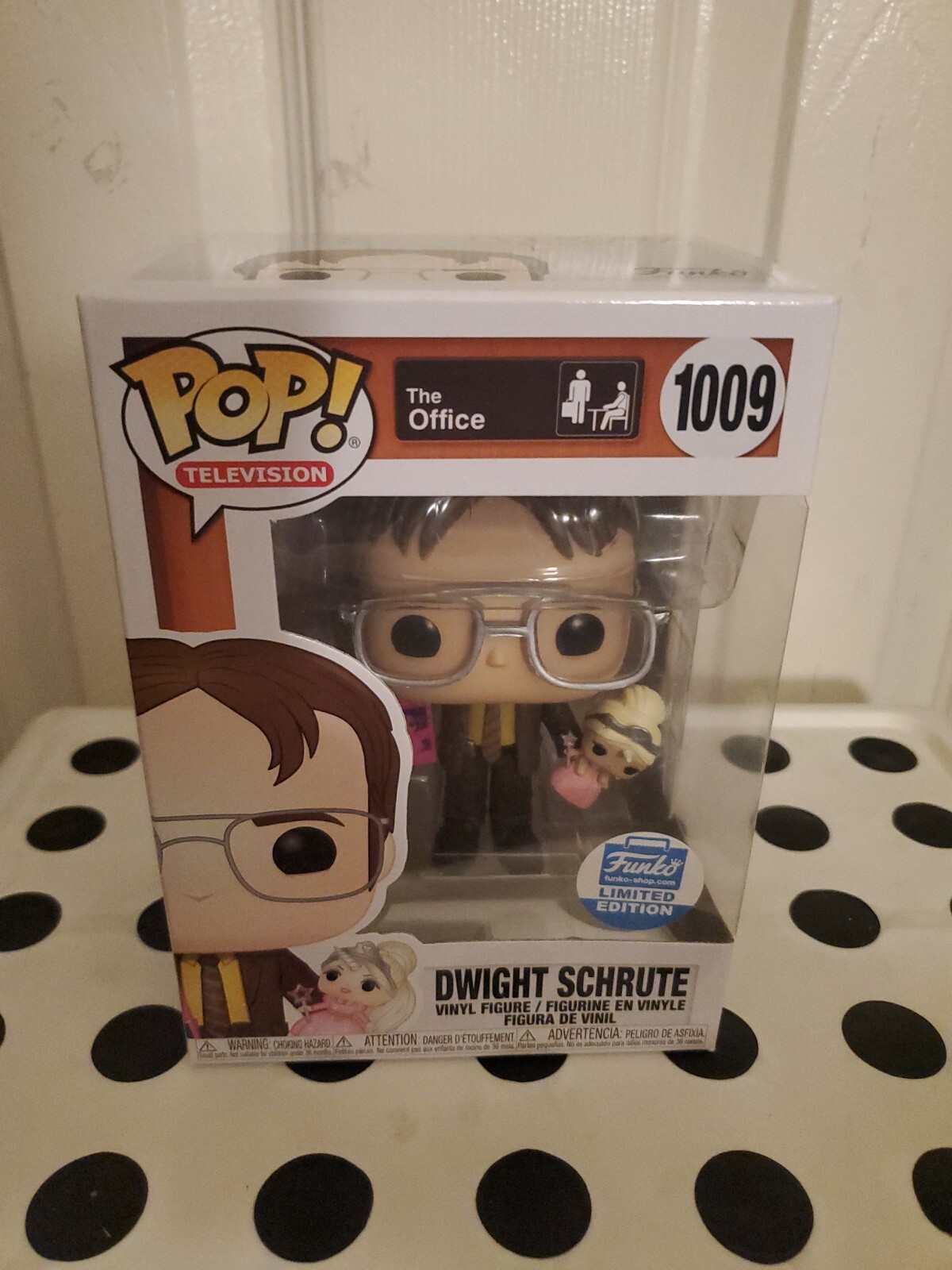 Funko Pop! The Office - Dwight Schrute With Princess Unicorn Funko Exclusive 