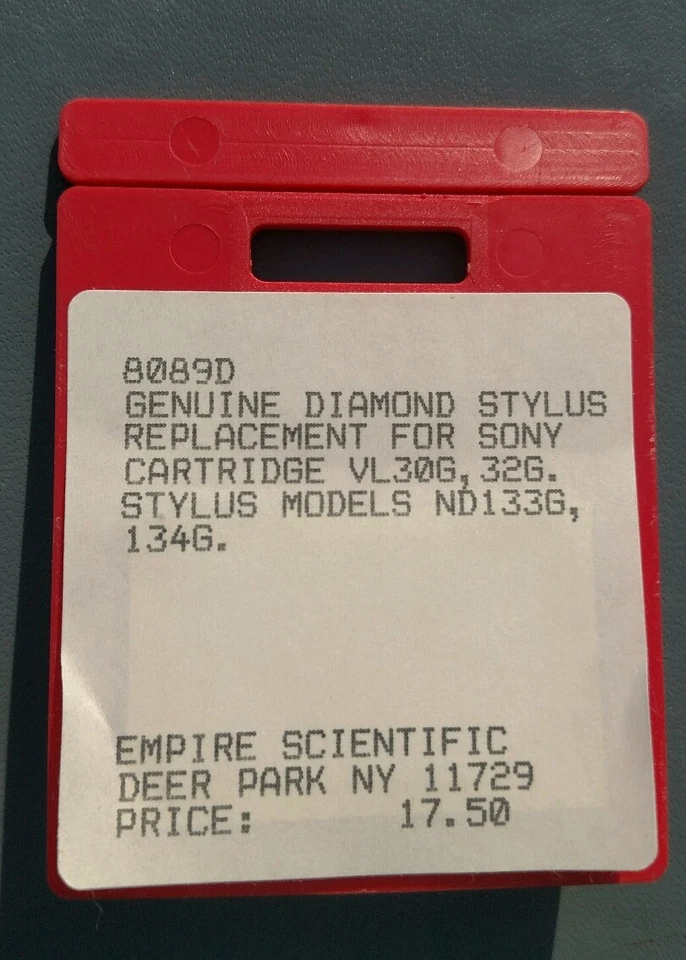Empire Scientific Stylus 8089D, ND133G, ND134G, VL30G, VL32G Foto 2 de 2