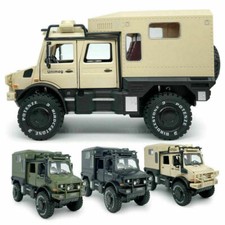 1:28 Unimog SUV Die Cast Wohnmobil Modellauto Autos Spielzeug Jungen Kids EN