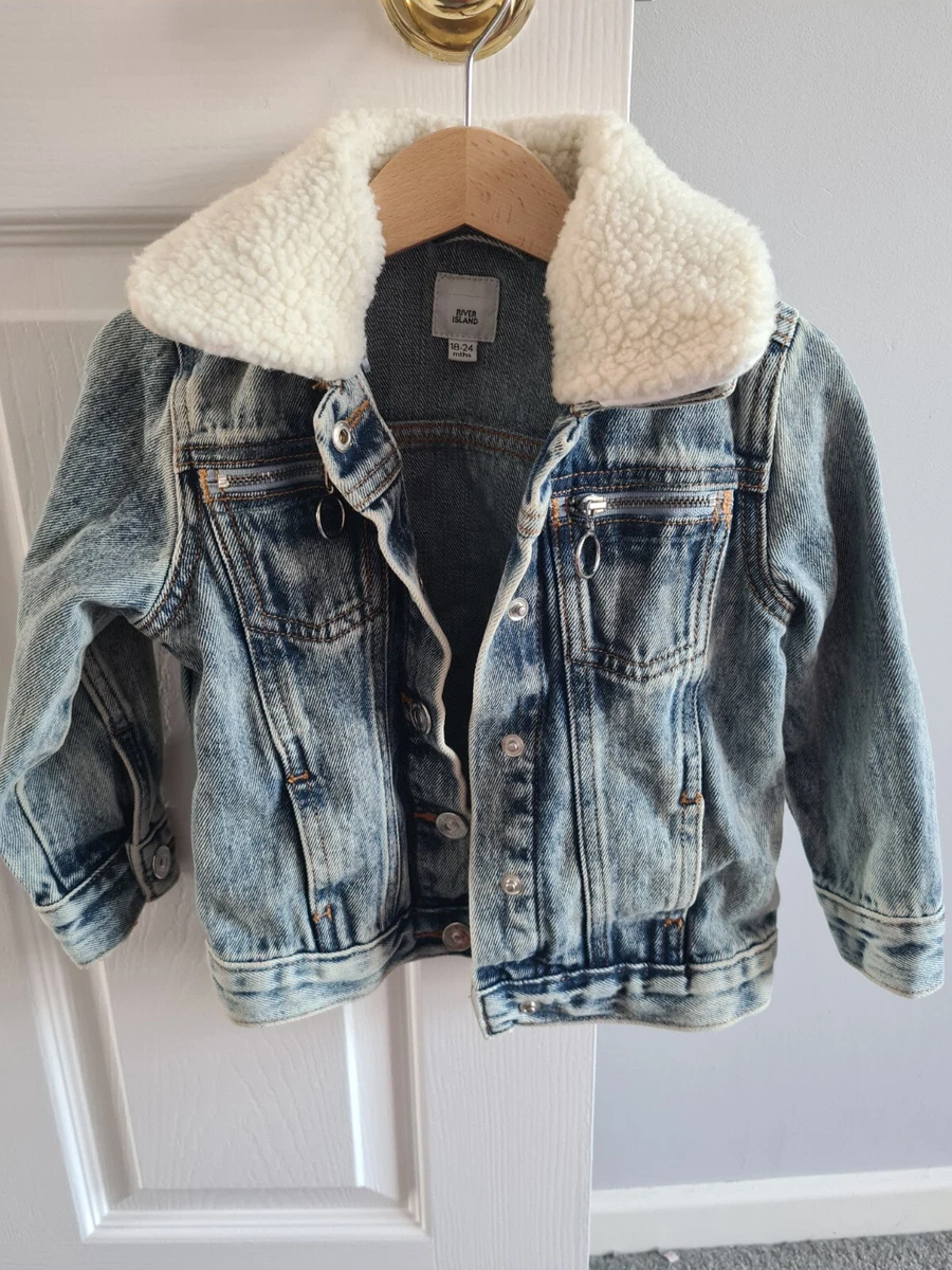 River island boys sales denim jacket