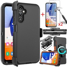 For Samsung Galaxy A14 A13 A54 Case /Belt Clip Fit Otterbox /Screen Protector