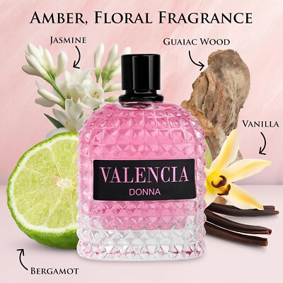 Valencia Donna for Women Perfume 3.4oz - Inspired by Donna Born in