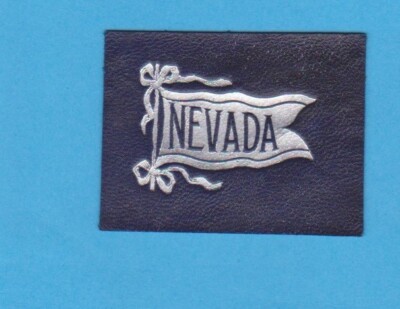 nevada tobacco c1910s L20 tobacco / cigarette leather UNIVERSITY OF NEVADA Nice