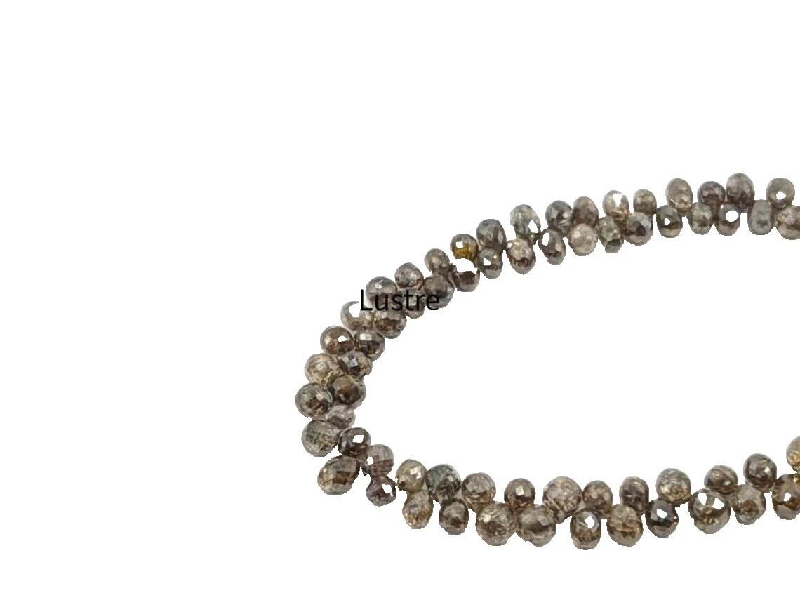 Каплевидные коричневые бусины из драгоценных камней для изготовления украшений