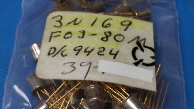 (1 PC) 3N169 MOSFET Transistor 0.03A 25V 1-Element N-Channel Silicon TO-72