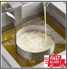 Carnival King 3805103 8 Stainless Steel Funnel Cake Mold Ring