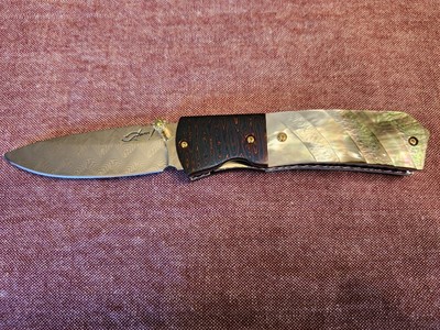 Suchat Jangtanong Handmade Exotic Thai Folding Art Knife -ABSOLUTELY BEAUTIFUL! 