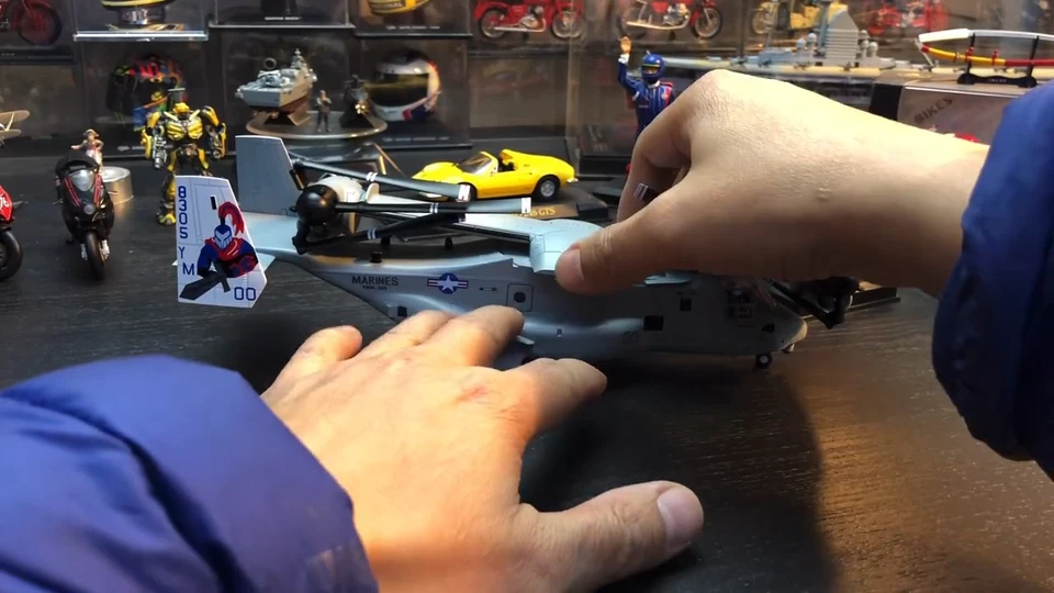 1:72 US V-22 Osprey Tiltrotor Alloy Aircraft Model collection Box new - Image 2 of 4