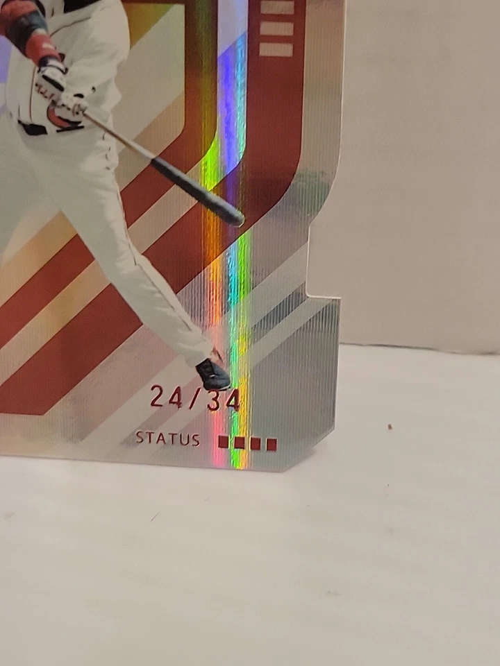 Donruss Elite #25 2005 David Ortiz rojo troquelado 24/34  Foto 4 de 4
